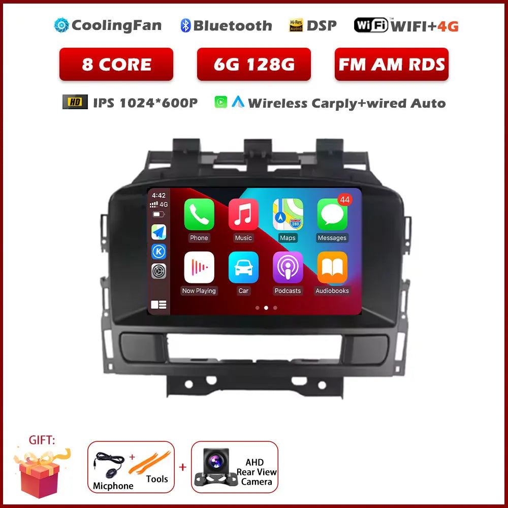 Android Car Stereo for Opel Astra J (2011–2014) & Buick Excelle GT XT — CarPlay, Android Auto, GPS Navigation