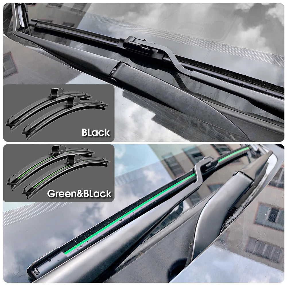 Wiper LHD Front Wiper Blades For Toyota Prius 2009 - 2015 Windshield Windscreen Window Brushes 26"+16" Accessories