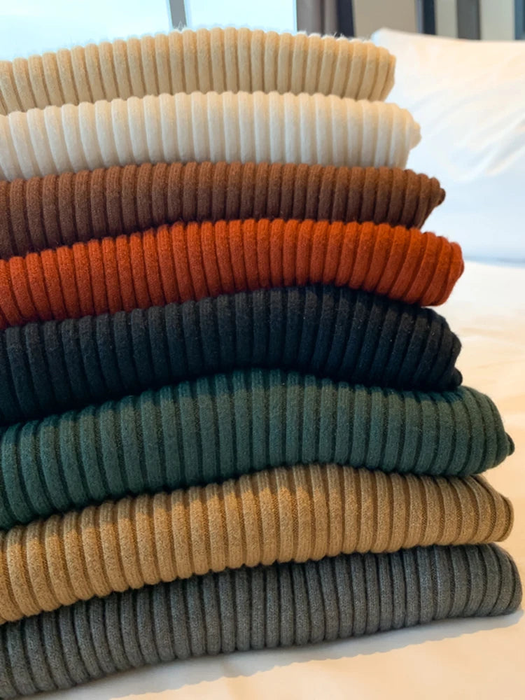 Women's slim mock neck sweater — view 3 of 20
