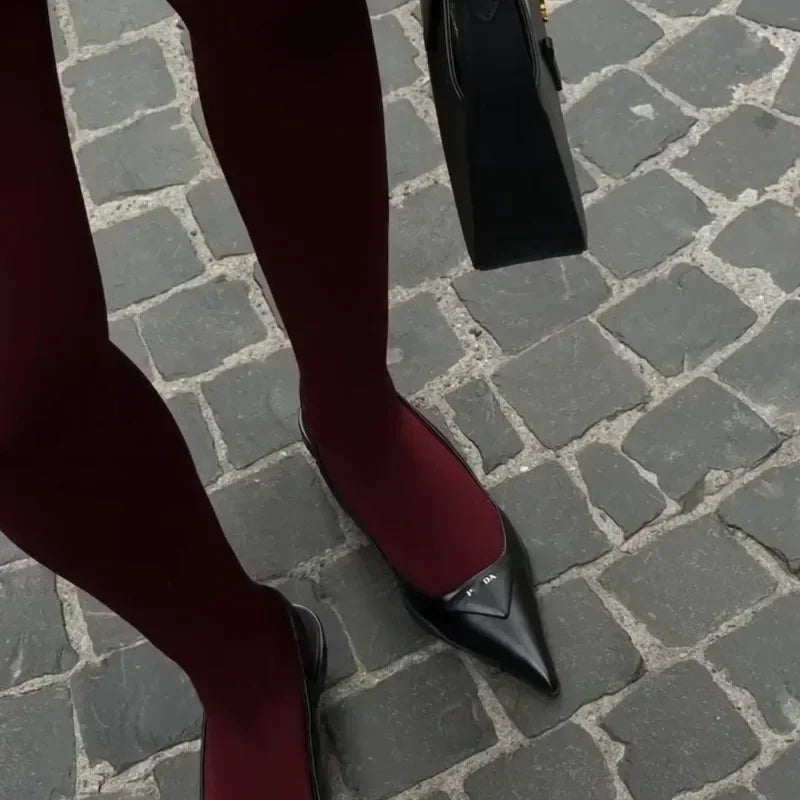 Women's Stretch Tights, Opaque, Lace and Velvet Styles