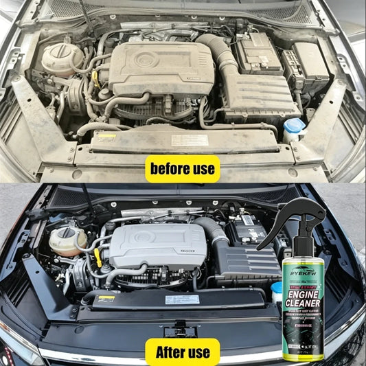 Car Engine Bay Cleaner — Waterless Oil and Grease Remover Spray