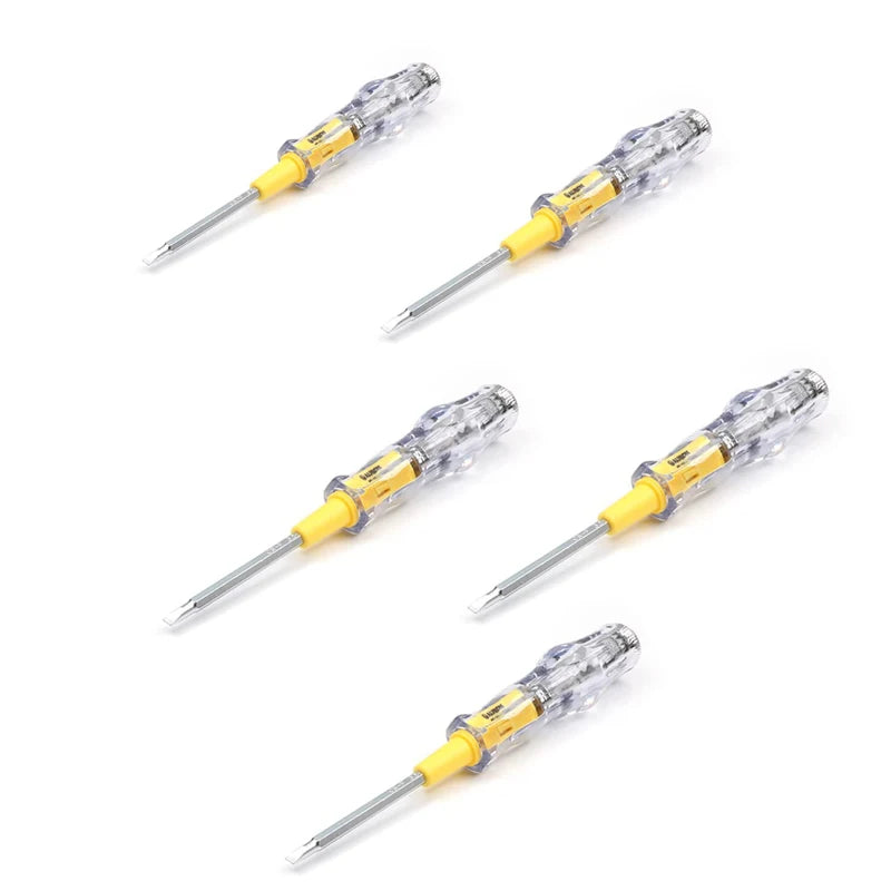 Double-Headed Screwdriver 100-500v Voltage Tester Pen  Detector Removable Phillips Flat-head Screwdriver Tools