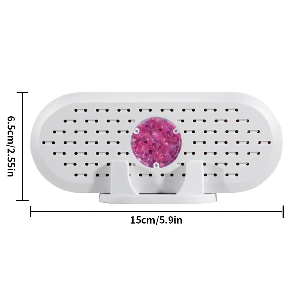 Mini Dehumidifier Cycle Portable Moisture Absorbers Reusable Hygroscopic Machine USB Charging for Wardrobe Shoe Cabinet Bookcase