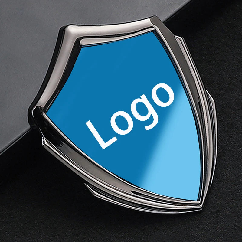Car Decoration Stickers Stainless Steel Stickers Car logo replacement sticker trunk decoration sticker Customized LOGO