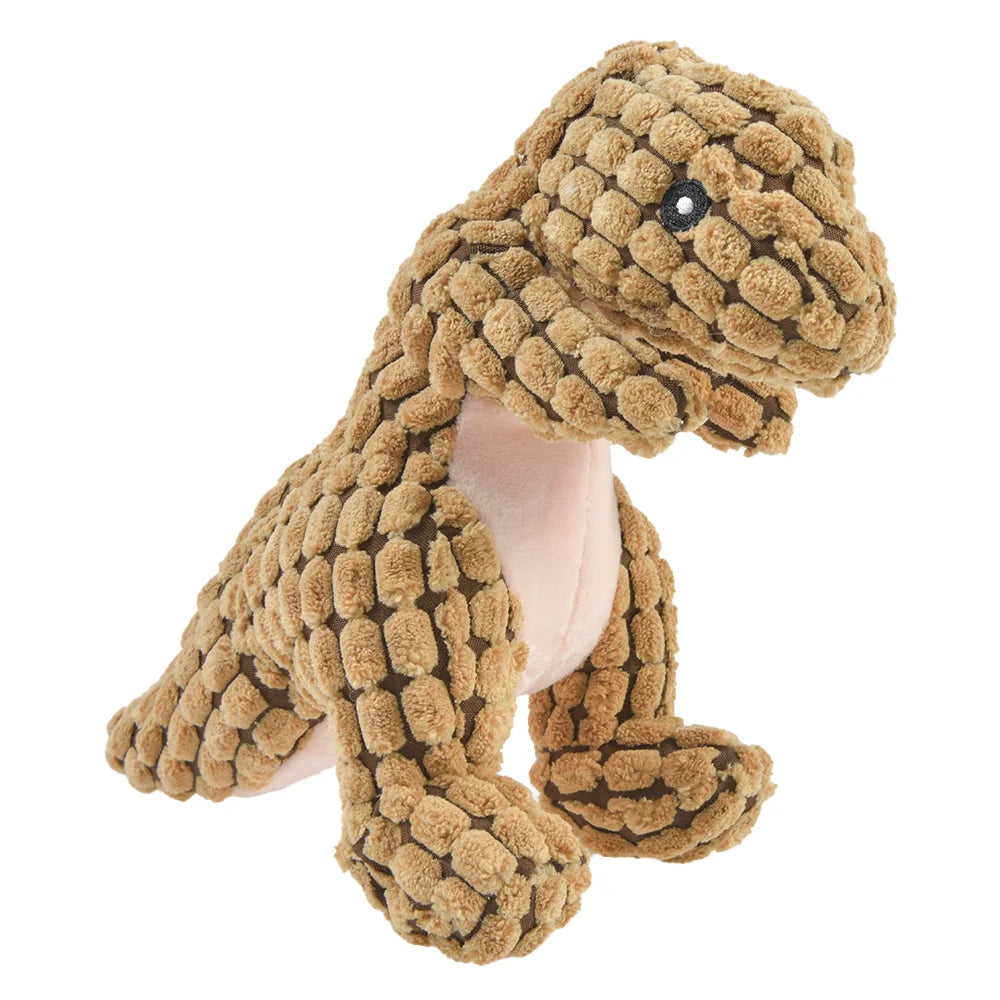 Plush Animal Squeaky Dog Toys - Tiger, Penguin, Fox & More - photo 15