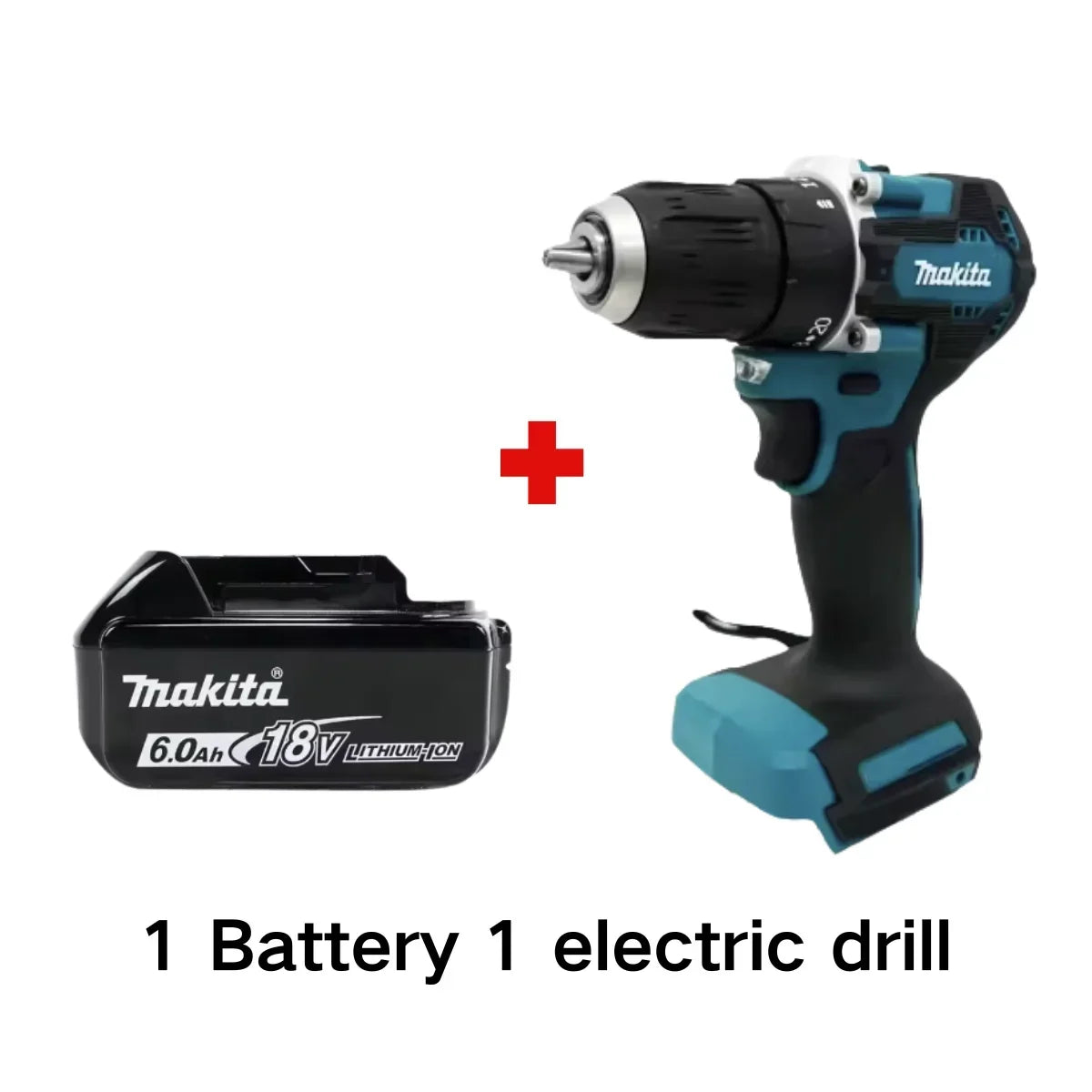 Makita Original. DDF487 Cordless Driver Drill Brushless Electric Impact Screwdriver Rechargeable Power Tool 18V
