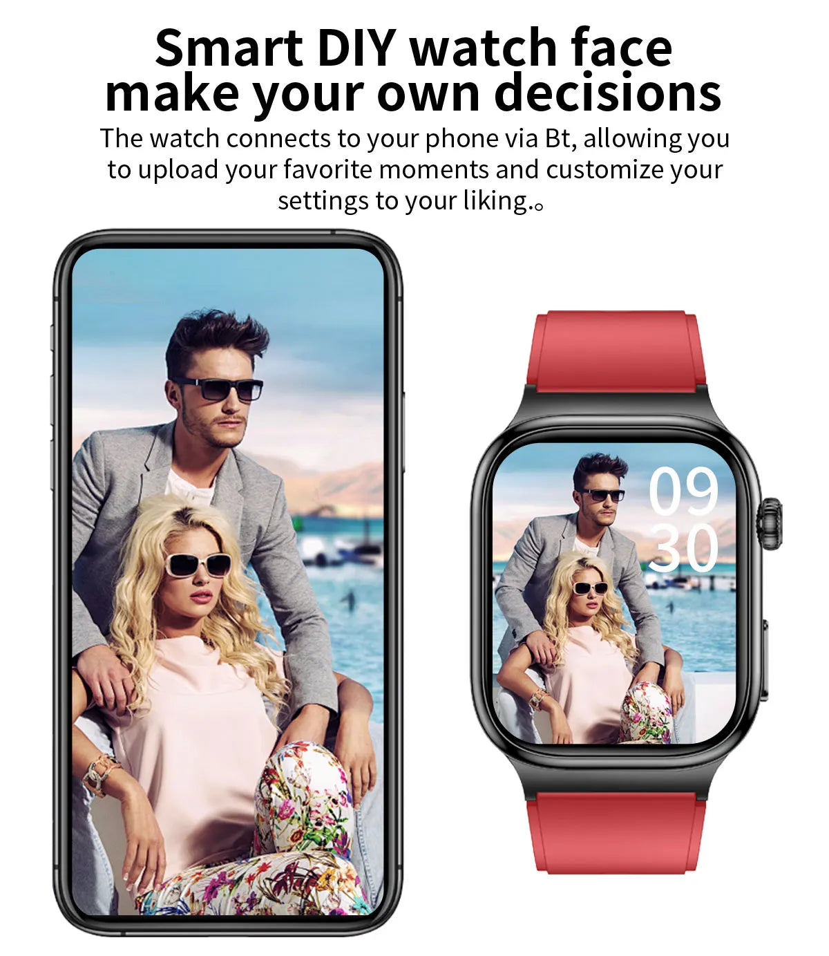 2026 Five-Organ Health Smart Watch – Body Fat, Uric Acid, ECG, Blood Pressure & Bluetooth Call | Men & Women