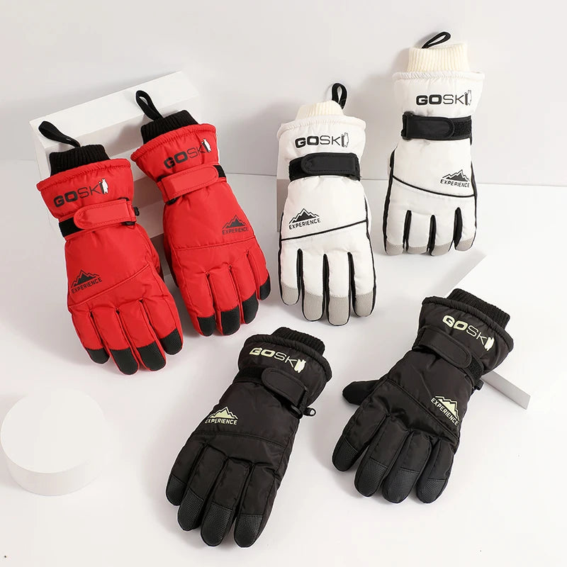 Kids Winter Ski Gloves - Thick Anti-Slip Snow Mittens - photo 5