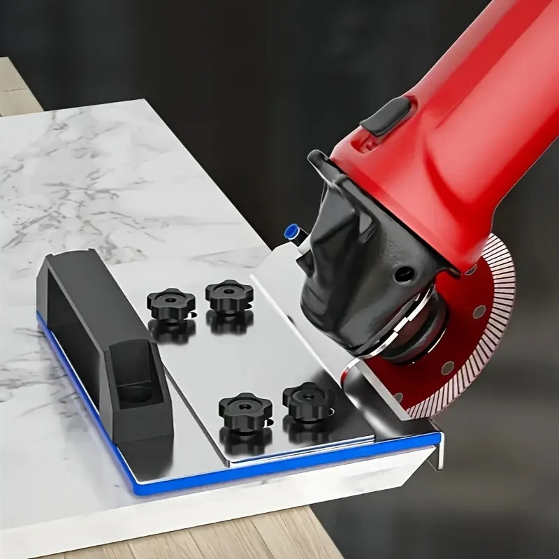 Universal 100 Type Angle Grinder Stand for Tile 45°Chamfer Cutting,Special Precision Cutting Bracket.Tile Chamfer Fixed Holder