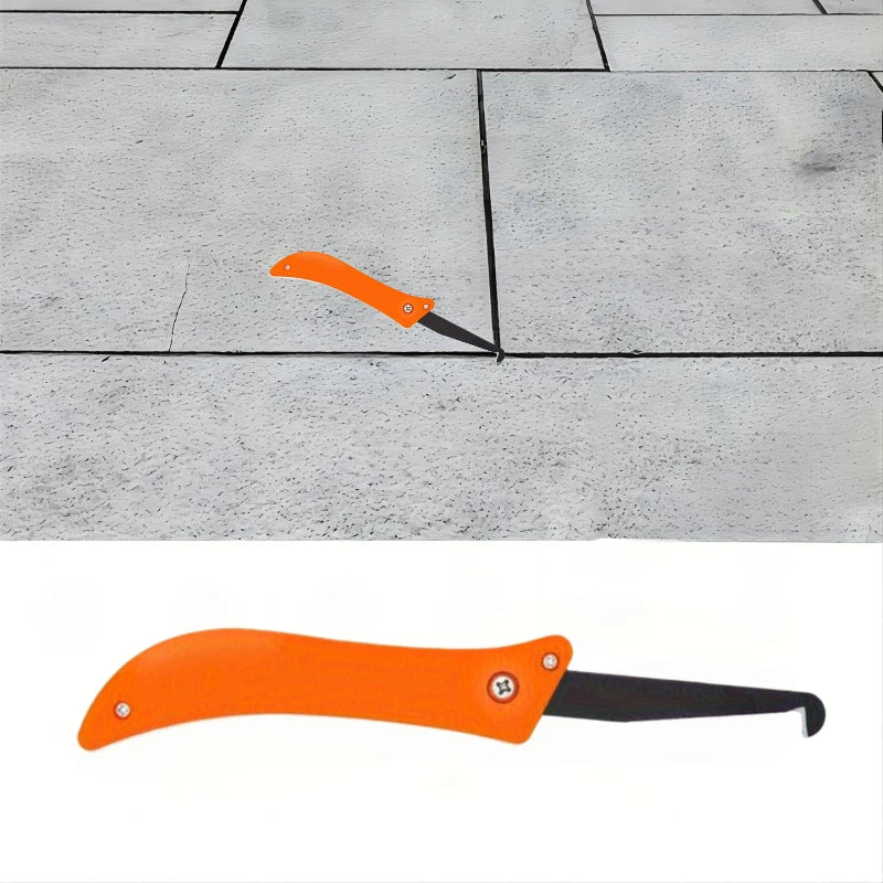 Foldable Garden Weed Control Tool — Lightweight Metal Weeder