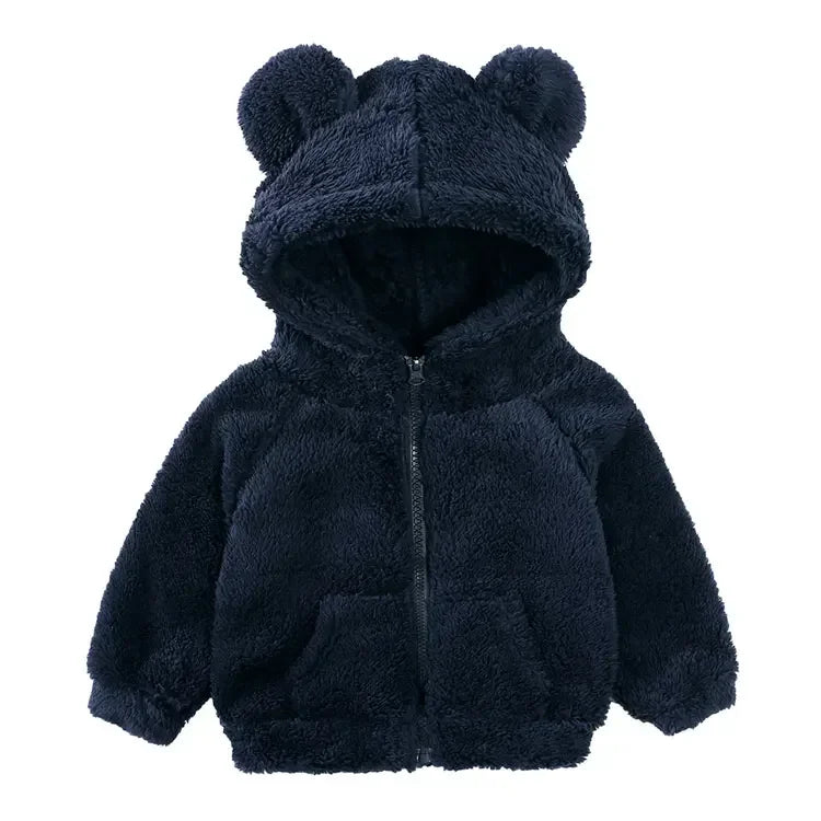 Girls Cartoon Hooded Winter Coat - Thick Warm Jacket, 1-6 Years - photo 12