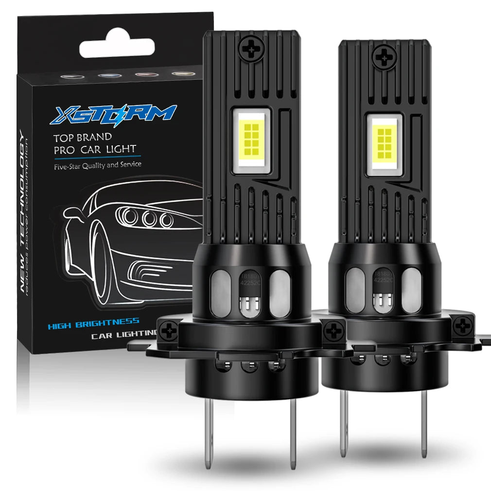 XSTORM H7 LED Lights Bulbs 150W 60000LM H1 LED Headlights Canbus H4 LED Headlights Car Turbo Lamps  6000K 12V Automobile ﻿ ﻿