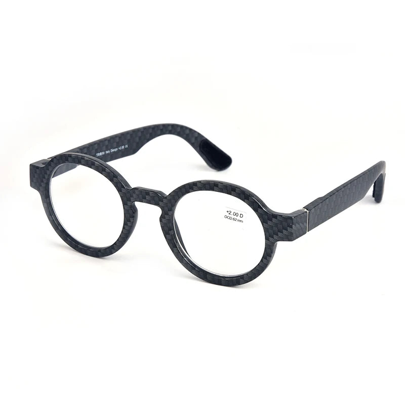 Vintage Round Reading Glasses – Lightweight Presbyopia Frames