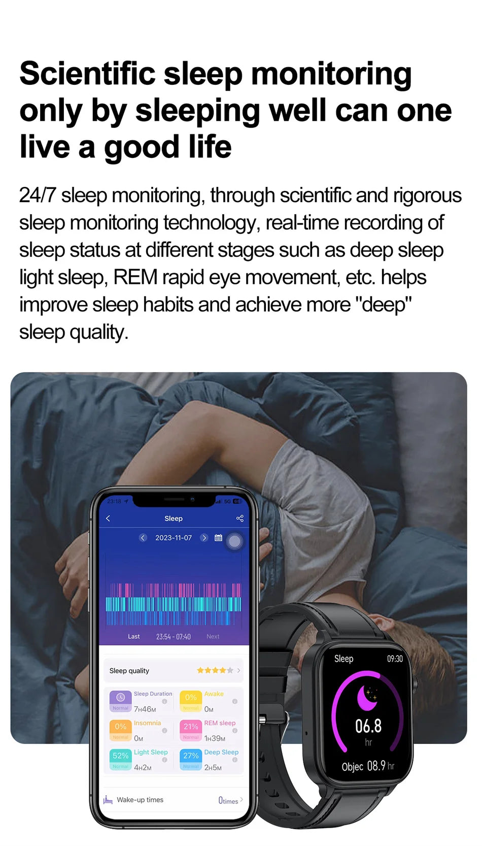 2026 New Al Science Diagnosis Blood Lipids Uric Acid Blood Oxygen Smart Watch Men ECG+PPG Voice Bluetooth Call Health Smartwatch
