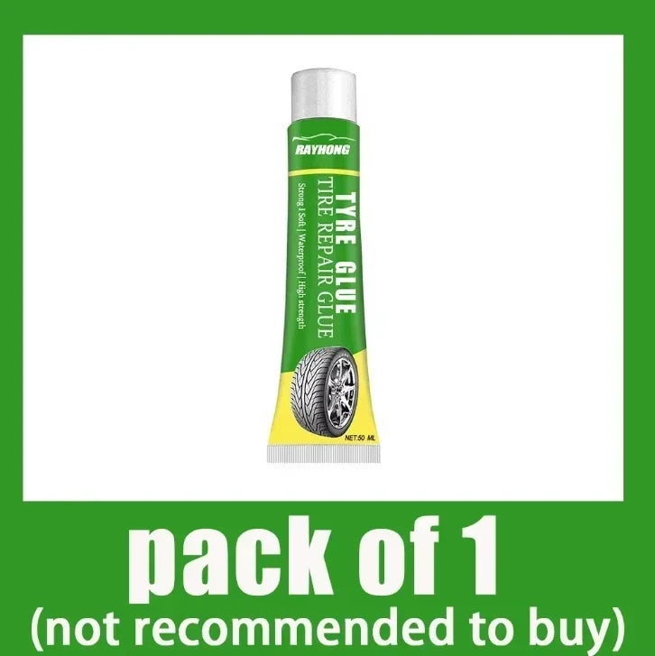 Tire Repair Glue Instant Adhesive Waterproof Multi-Purpose Adhesive Special Rubber for Car Tyres Quickly Repair Crack Holes Peel