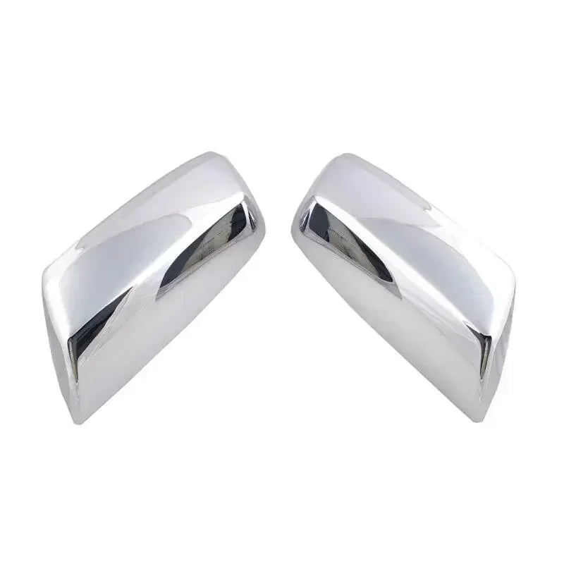 Snap-On Mirror Covers, Chrome or Gloss Black — Chevrolet Silverado & GMC Sierra 1500 (2014–2018) / 2500HD·3500HD (2015+)