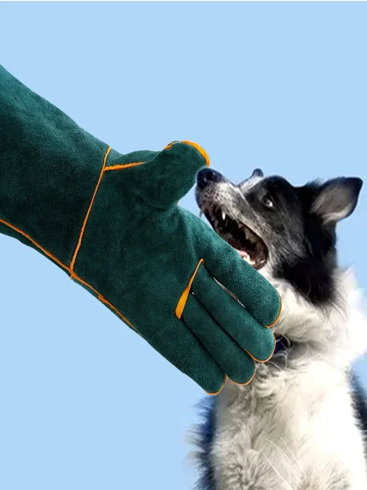 Bite Resistant Pet Safety Gloves – Multi-Purpose Animal Handling & Dog Training Gloves | 35cm & 60cm