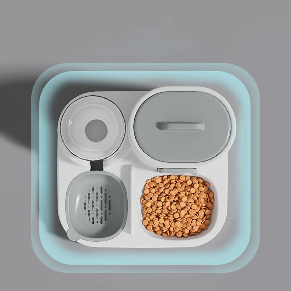 Dual Pet Bowl Set - Spill-Proof Food & Water Bowls – photo 3
