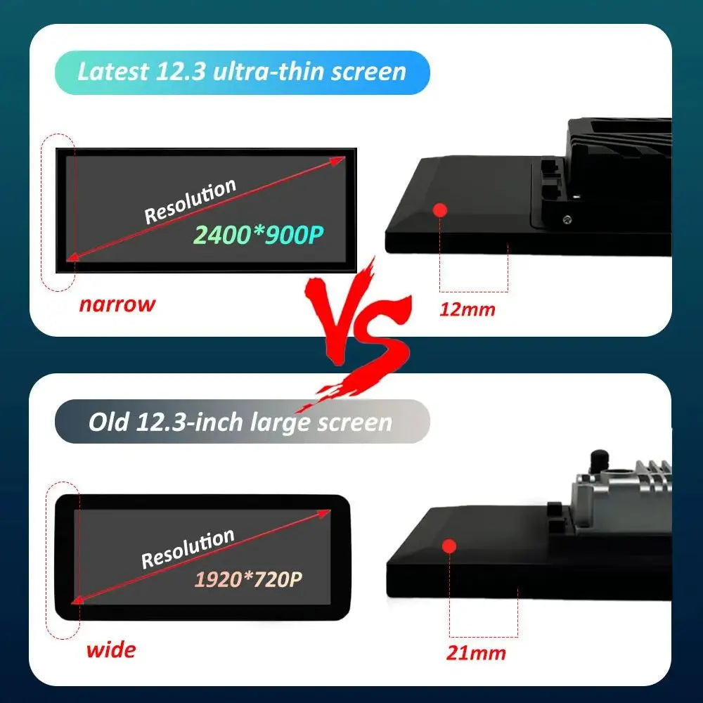 12.3" Android CarPlay Screen for BMW 3/4 Series F30 F31 F32 F33 F34 F36 (2013–2019) NBT/EVO — Android Auto, GPS, 4G
