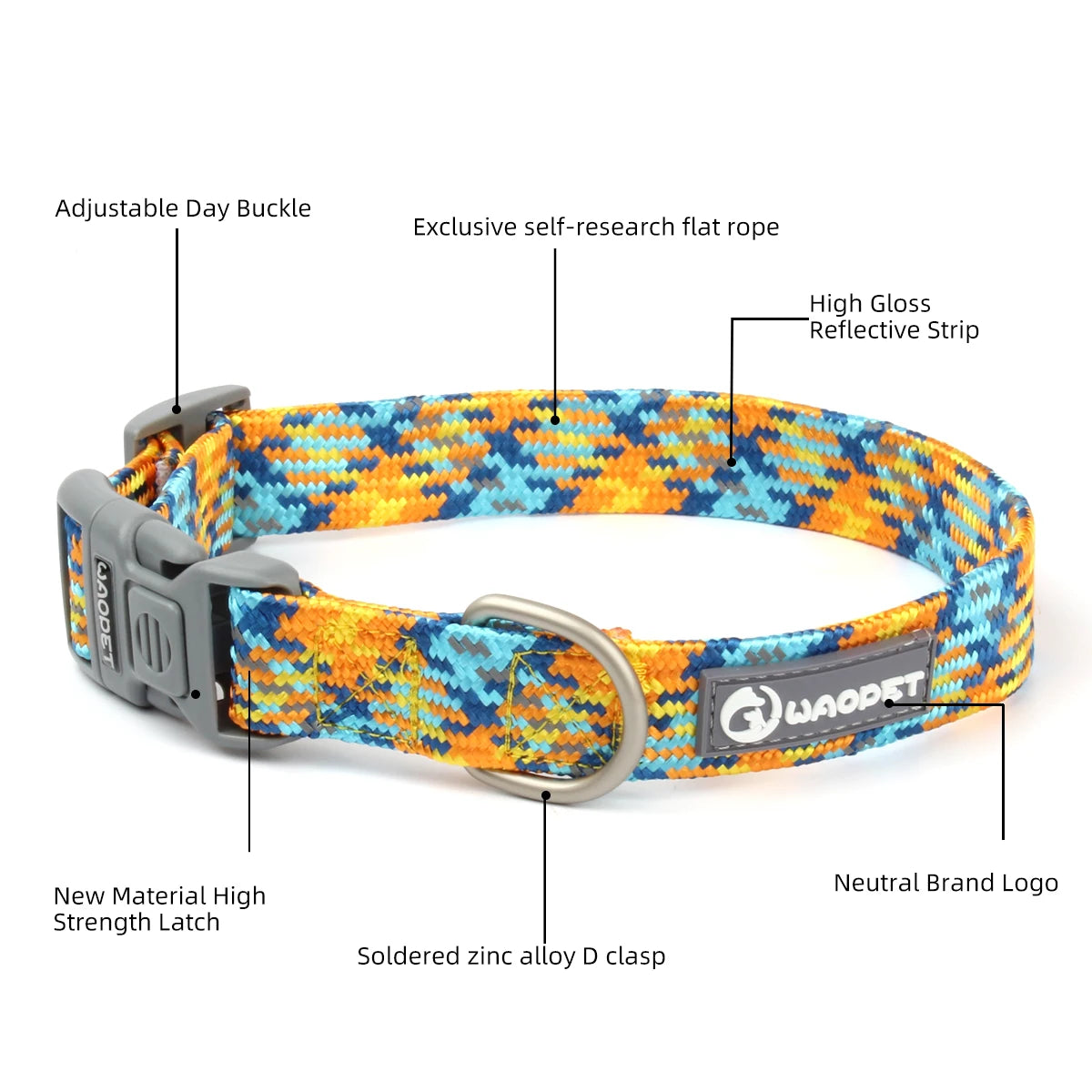Colorful Reflective Collar - Kitten & Puppy Safety – photo 4