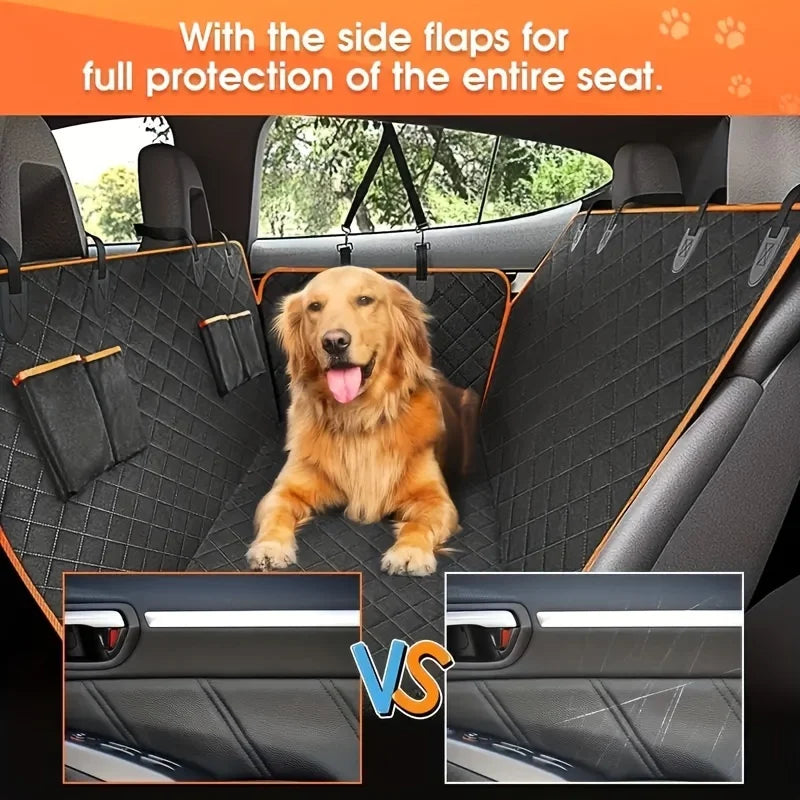 Waterproof Dog Hammock Car Seat Cover - Scratch-Resistant – photo 3