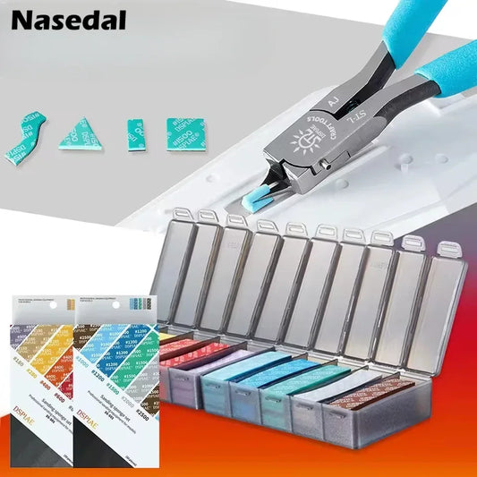 DSPIAE Sponge Sandpaper SS-S01 SS-S02 For Gundam Model Making Sanding Tool #180~#2500 Sanding Equipment For Modeler DIY Hobby