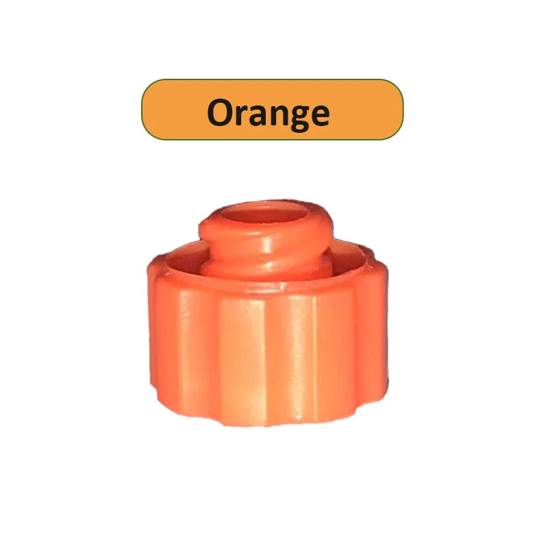 140 Pc Luer Lock Syringe Tip Caps, 7 Colours Lab Supplies