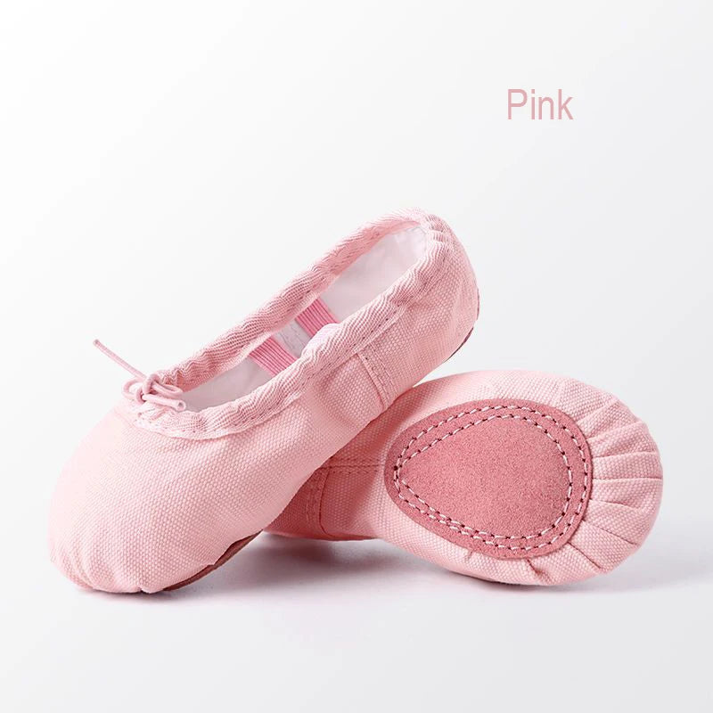 Girls Ballet Shoes Cheap Dance Shoes Soft Soled gymnastic Shoes Drawstring Ballet Specific Slippers for Women