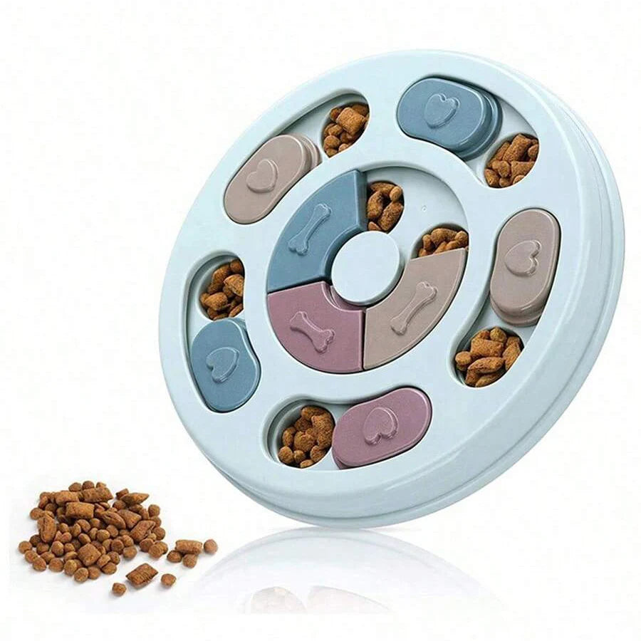 Interactive Dog Puzzle Feeder Toy - Slow Feed Brain Game