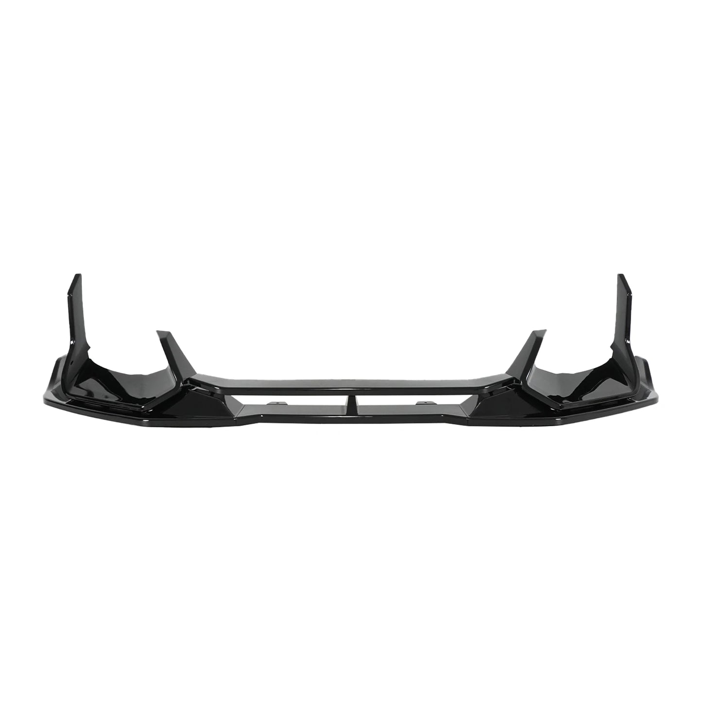 For Kia Stinger 2026-2026 A Set Of Front Bumper Lip Ad Style Car Accessories Carbon Fiber Painted Glossy Black Body Kit