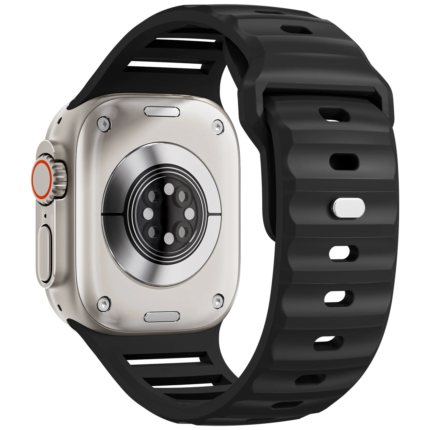 Silicone Strap for Apple watch ultra 2 3 band 49mm 45mm 44 mm 42mm 46mm accessories correa bracelet iwatch 11 10 9 8 7 6 SE 5 4