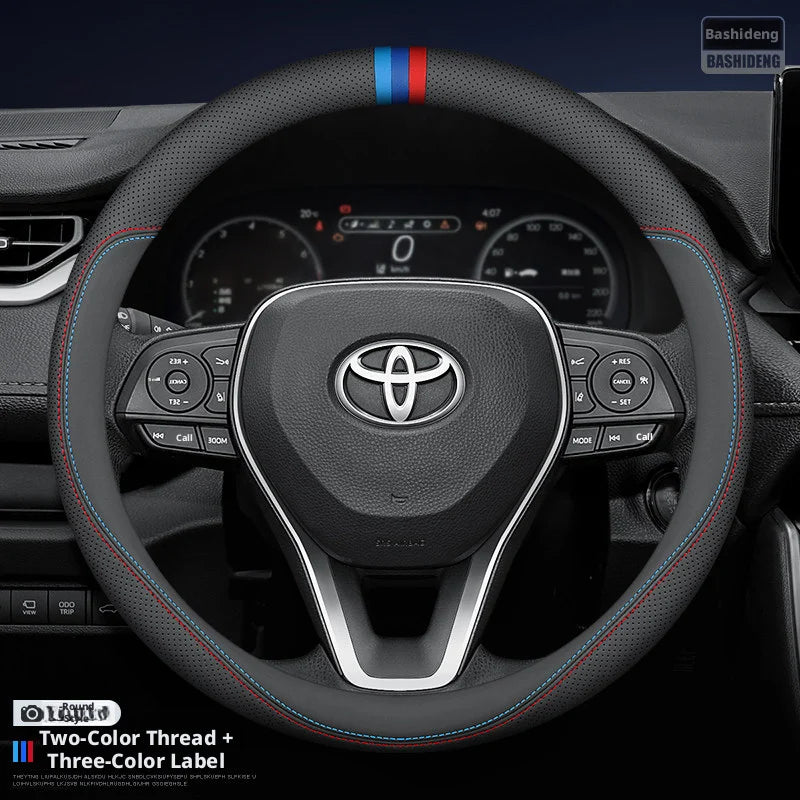 Suitable for Toyota Steering Wheel Cover CHR RAV4 Corolla Highlander Prius Yaris Prius RAIZE RUSE Auris Camry Accessories