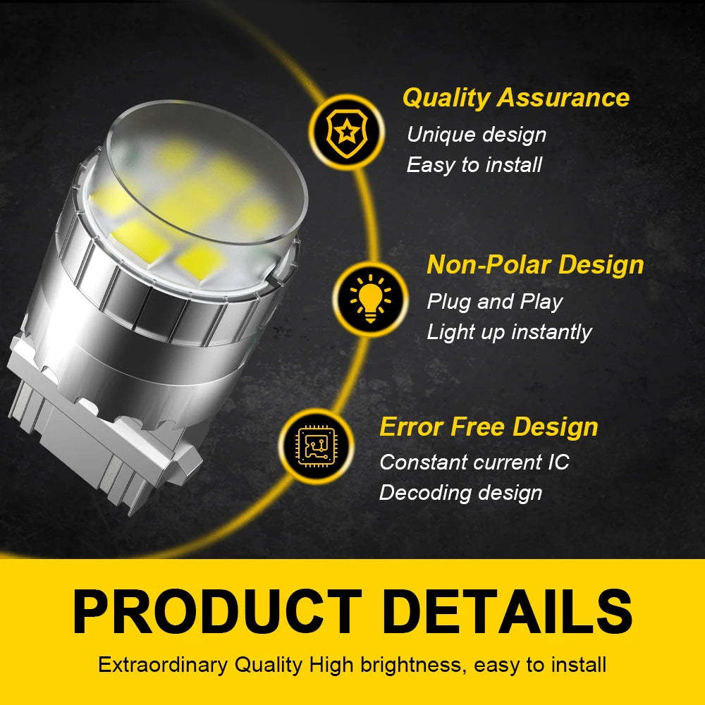 3157 LED Daytime Running / Brake / Reverse Bulbs (2-Pack)