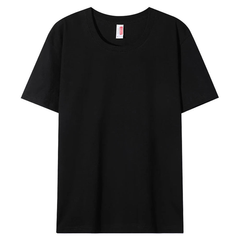 Men's plain cotton t-shirt - view 3