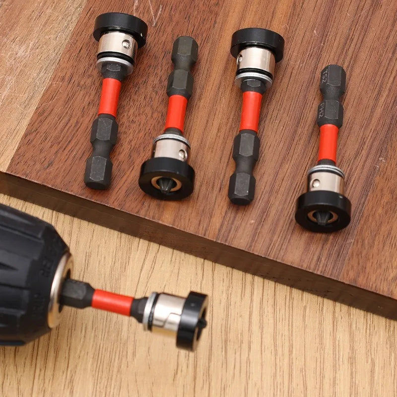 Positioning Screwdriver Bits Steel Magnetic Batch Head For Plasterboard Drywall Locating Batch Head Screws Setter Drilling Tool
