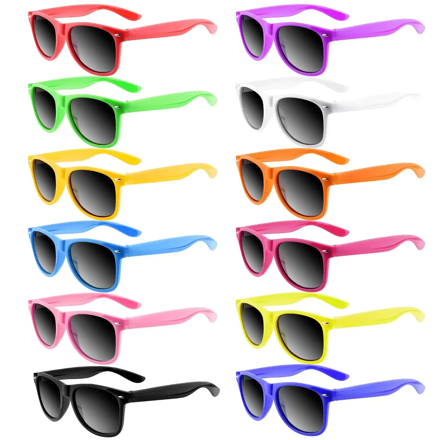 12-60Pcs Wedding Bodas Heart Sunglasses Bachelorette Bachelor Hen Party Glasses Team Bride Bridesmaids Groomsmen Gifts for Guest