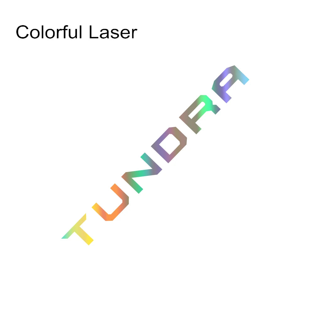 Pickup Tailgate Insert Indent Stickers For Toyota Tundra 2014-2019  Car Decor Decals Vinyl Letter Cover Auto Tuning Accessories