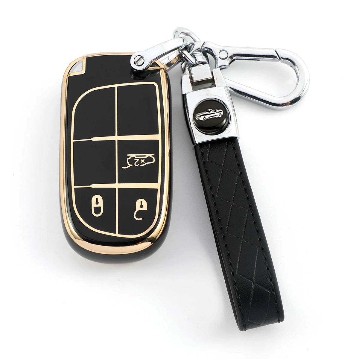 TPU Key Fob Shell Cover — Dodge RAM 1500/Journey/Charger/Dart/Challenger/Durango, Jeep & Fiat