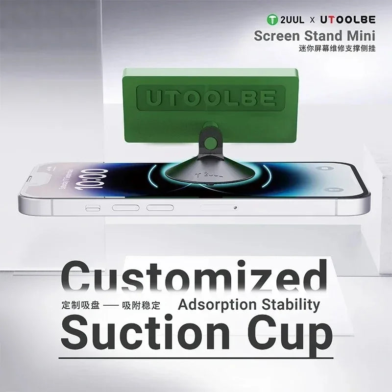 2UUL BH07 Mini Screen Repair Stand Large Suction Cup Ultra Adsorption for Phone LCD Screen Repair Back Cover Glass Removal Tool