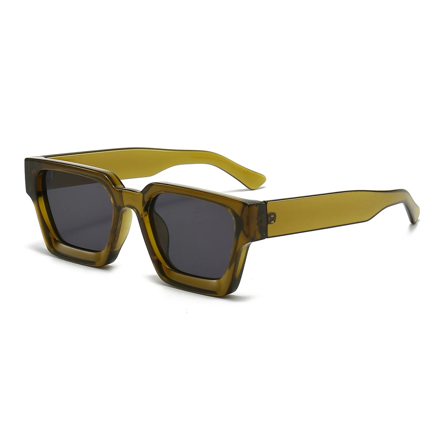 KLASSNUM Square Sunglasses — Retro Unisex UV400 Shades