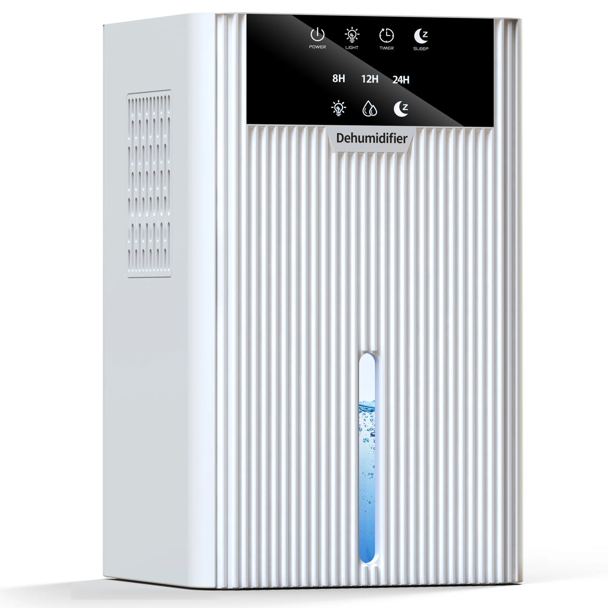Portable Home Dehumidifier Moisture Absorber Air Purifier Drying Compact Humidity Control Device with 2200ML Large Water Tank