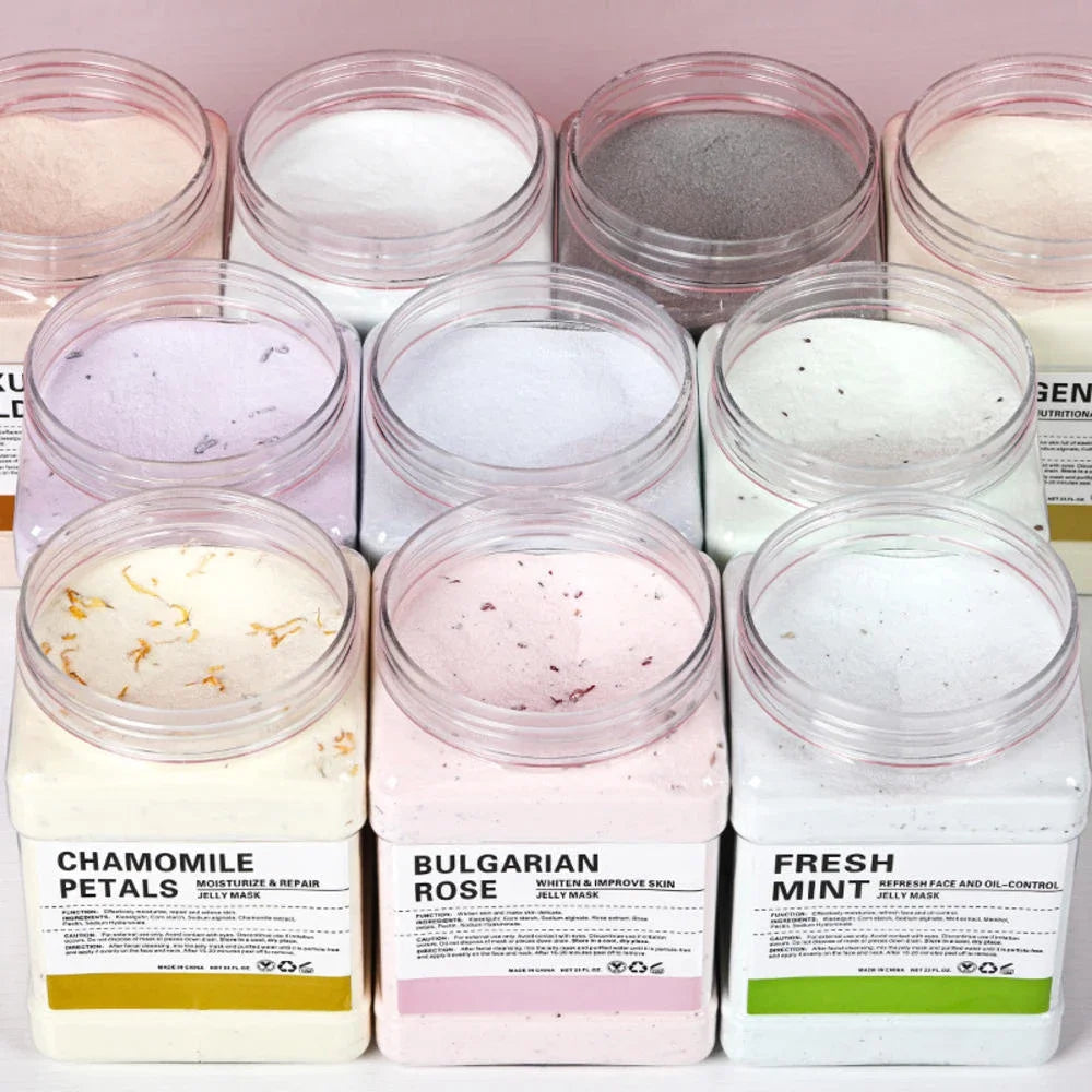 Jelly Face Mask Powder — Professional Peel-Off Spa Treatment, 650g (10-Pack)