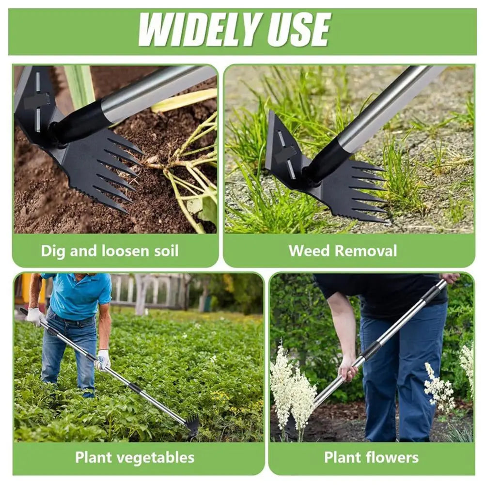 Multi Use Hoes Rakes Weeding Shovels Gardening Tools For Household Use Loosening Soil Hoeing And Agricultural Use
