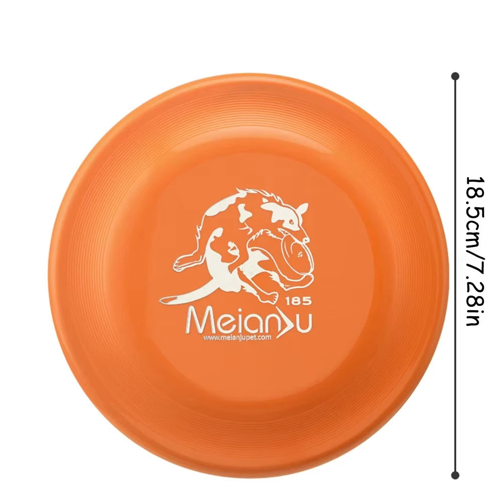 Dog Training Frisbee - Durable Round PE Catching Disc – photo 2