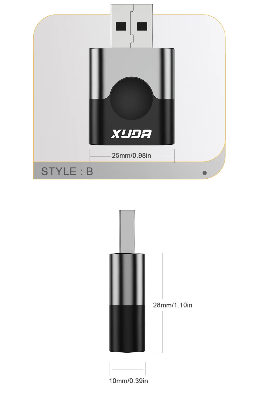 XUDA Wireless Carplay Adapter Android Auto 2in 1 Smart Dongle 2025 5G WIFI For iphone Android Phone For Volvo Benz Mg Kia VW