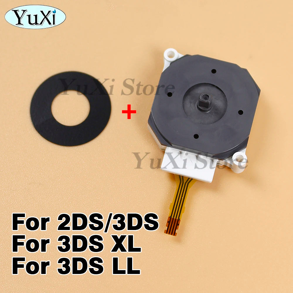1pc 3D Analog Joystick Thumb Stick for New 3DS XL LL New 2DS for 3DS 2DS Game Console Original Thumbstick Module Replacement
