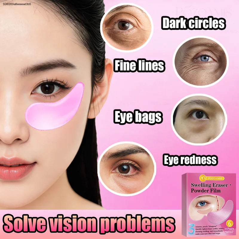 Eye facial mask, eye mask, containing collagen and hyaluronic acid, eye care, eye moisturizing patch, moisturizing eye mask, lift and moisturize skin around eyes, neutral skin