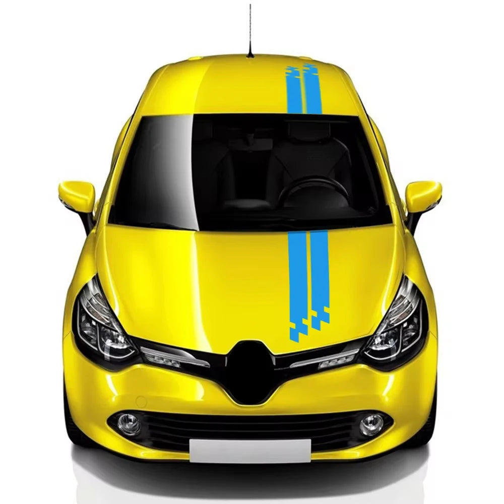 Universal Car Hood Cover Vinyl Film Sticker – Self-Adhesive Bonnet Wrap Decal, Fits Most Vehicles