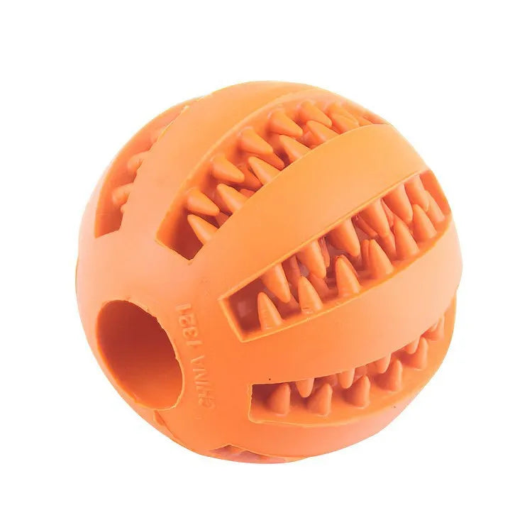 Rubber Treat Ball for Dogs - Bite-Resistant Chew & Feeder – photo 8
