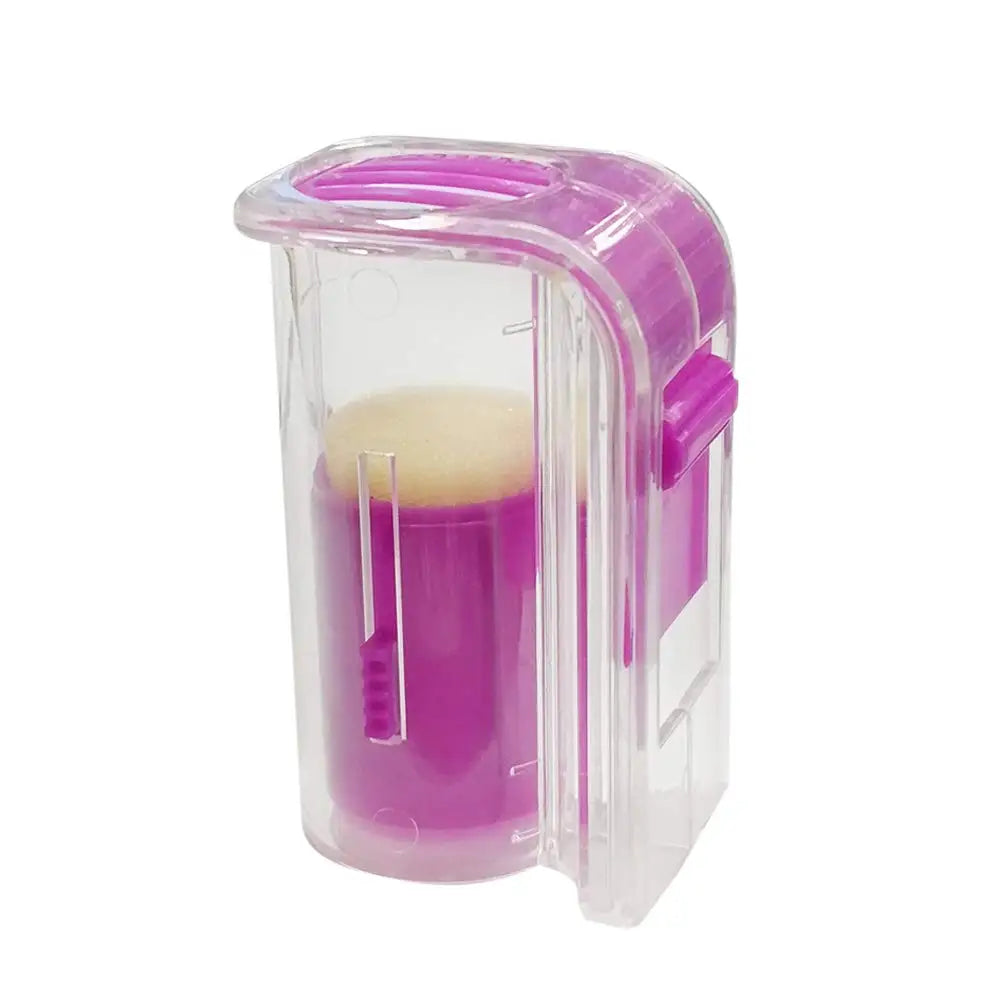 Bee Queen Marking Bottle Bee Mark Cage Plastic One Handed Marking Catcher With Plunger Plush Garden Beekeeping Supplies Tools